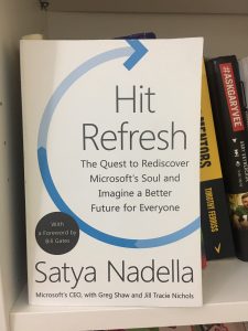Hit Refresh by Satya Nadella